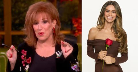 Composite photo of Joy Behar on 'The View' and Taylor Frankie Paul