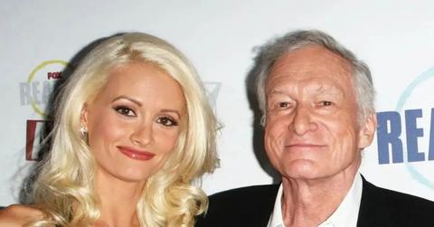image of holly Madison and hugh Hefner