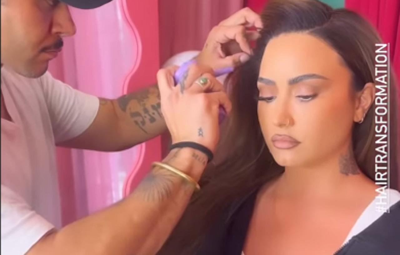 Demi Lovato Fans Divided Over New Look At Oscars Party Photos