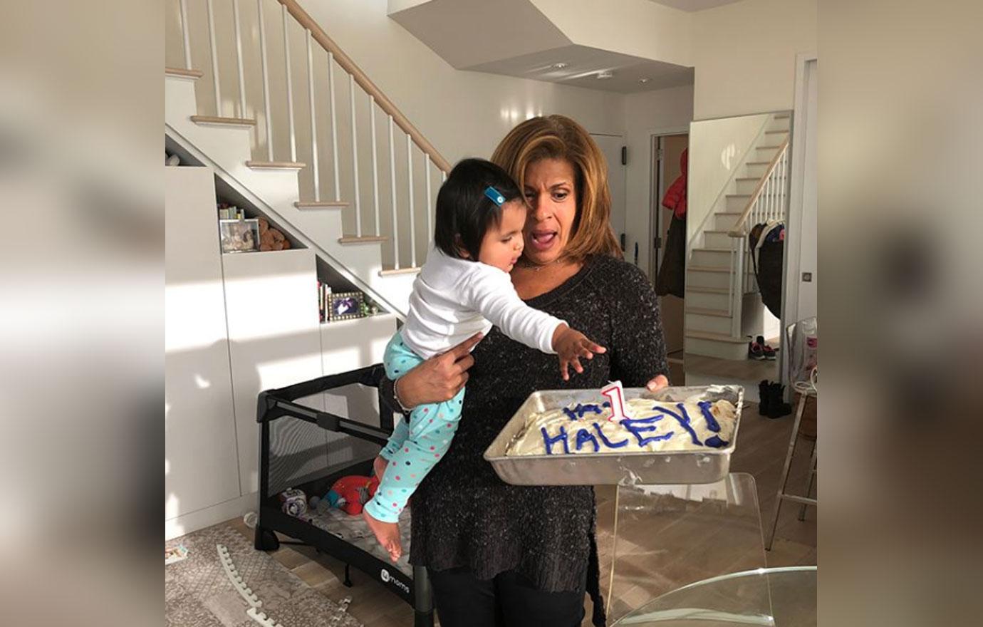 hoda kotb daughter first birthday olympics pic 01