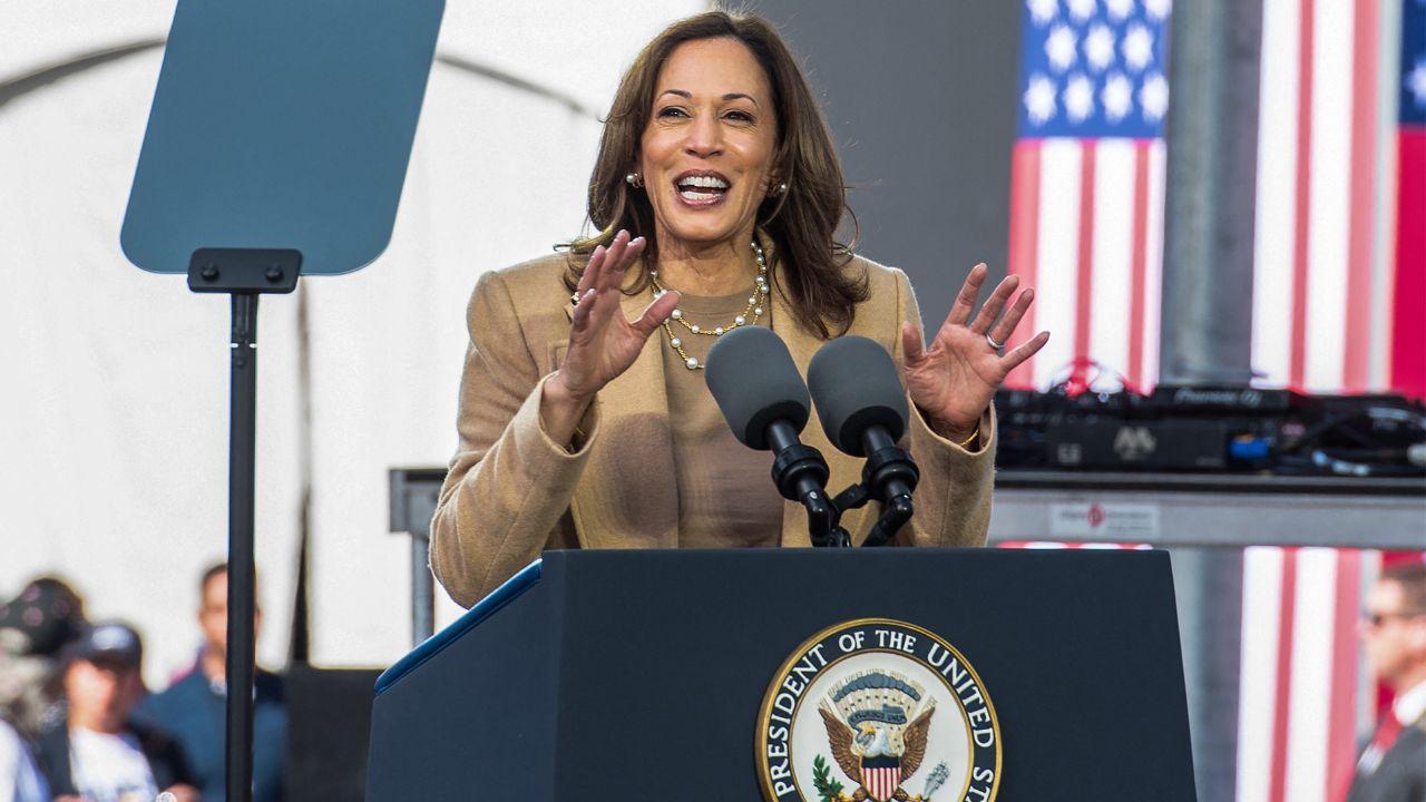 Image of Harris served as vice president from 2021 to 2025 and as a U.S. senator from California before that.