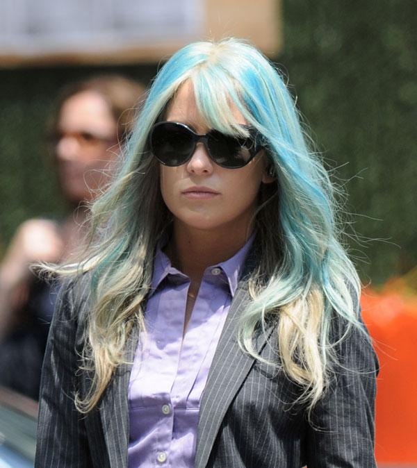 Kate Hudson Blue Hair