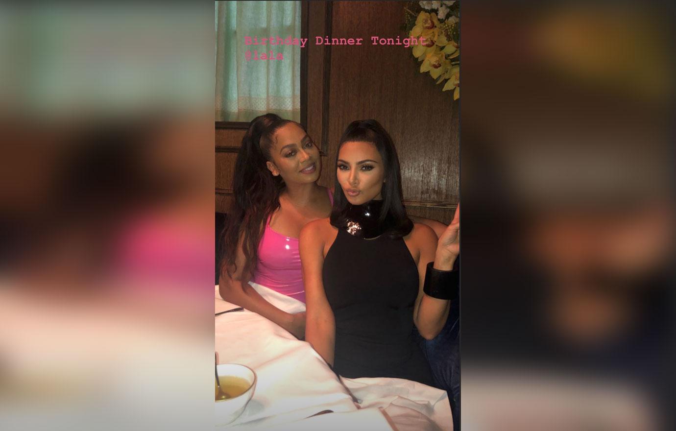 Kim Kardashian And Lala Anthony Cheat Day