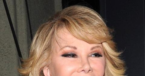 Joan Rivers dining at Craig’s in West Hollywood