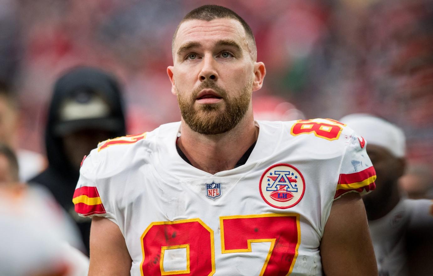 Taylor Swifts Rumored Flame Travis Kelce Addresses Romance Rumors