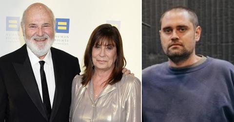 Split photo of Rob Reiner, Michele Singer Reiner and Nick Reiner.