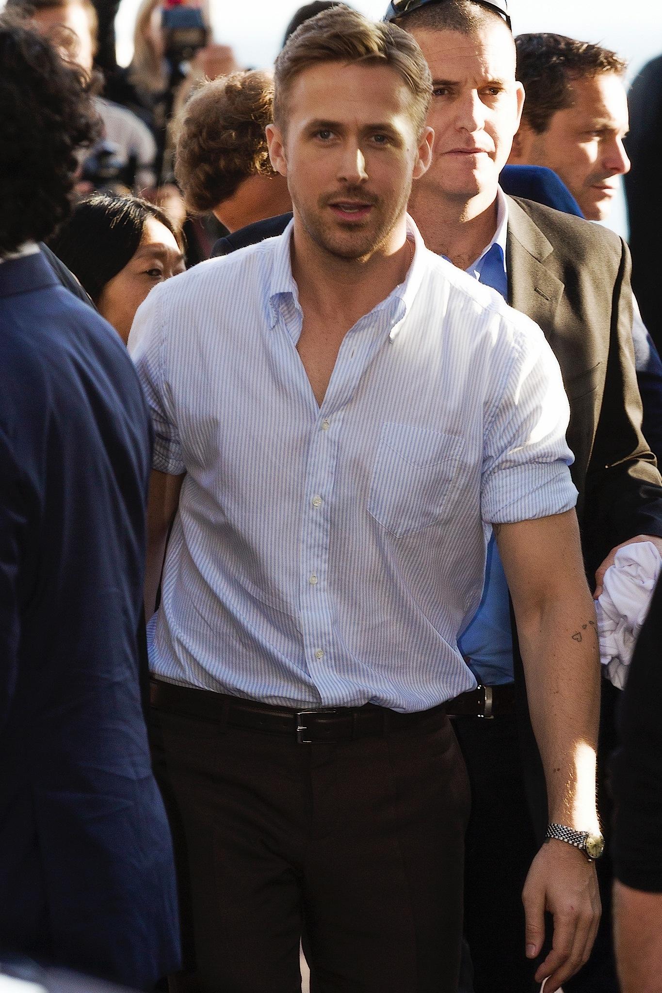 Ryan Gosling at Le Grand Journal during the Cannes Film Festival in Cannes, France