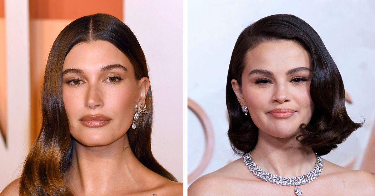 image of Hailey Bieber shut down rumors about a feud with Selena Gomez.