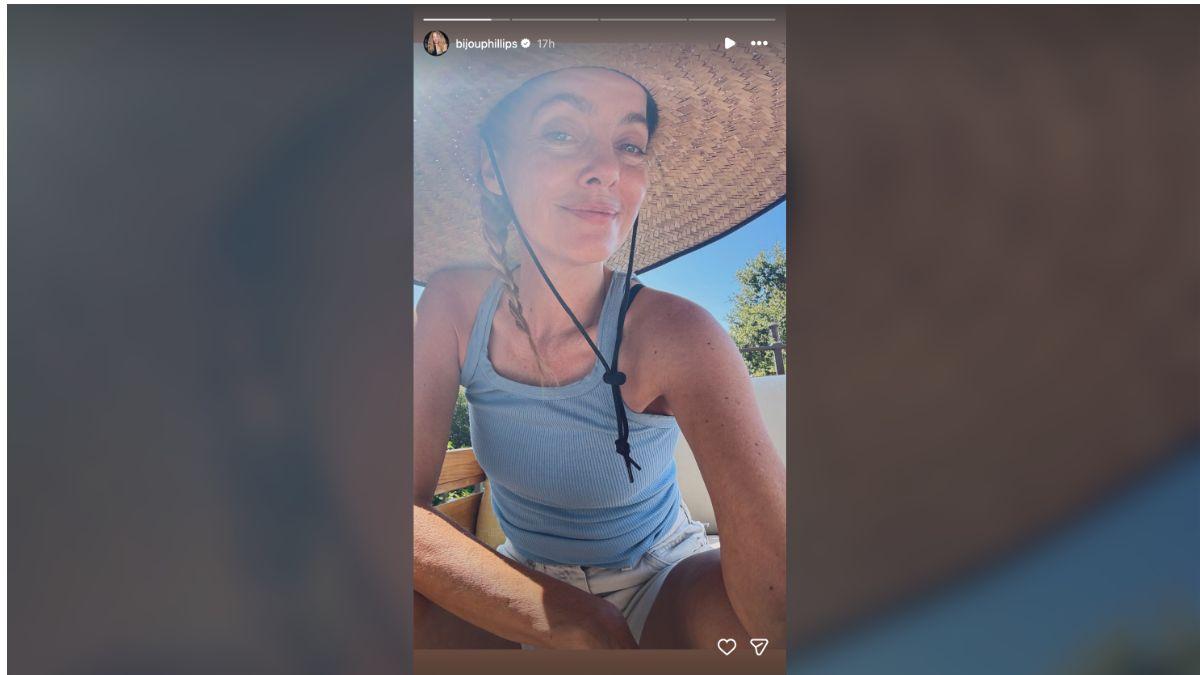 image of Bijou Phillips announced the successful transplant in an emotional social media post.