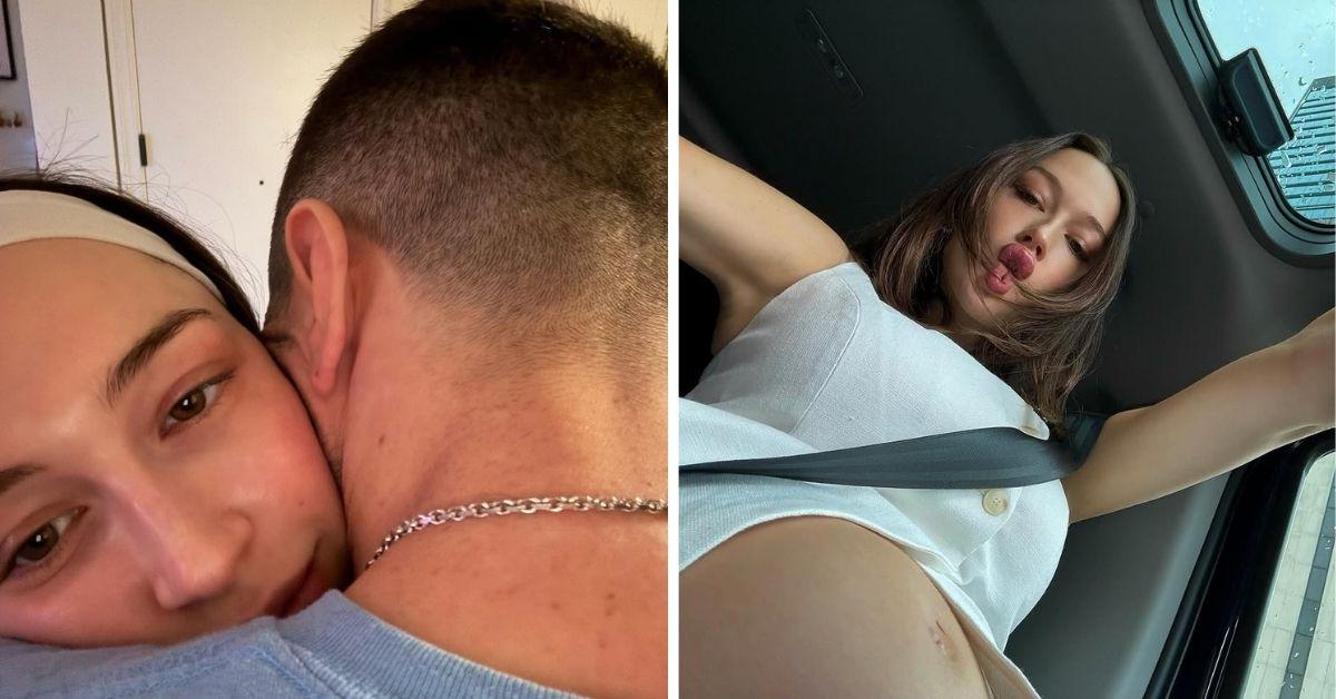 image of Pete Davidson joked about wanting more privacy as their fame grows.