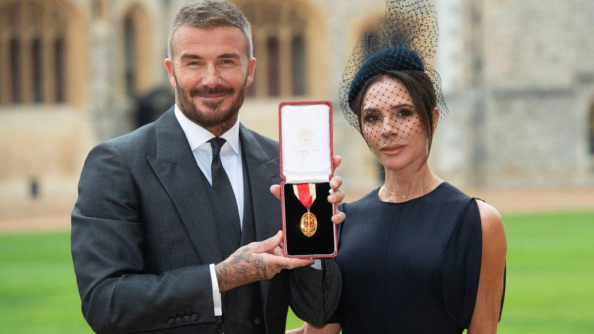 image of David and Victoria Beckham posted photos of their children, including Brooklyn Beckham, on Father's Day.