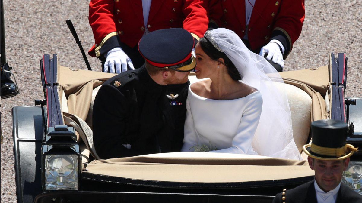 image of prince harry and meghan markle
