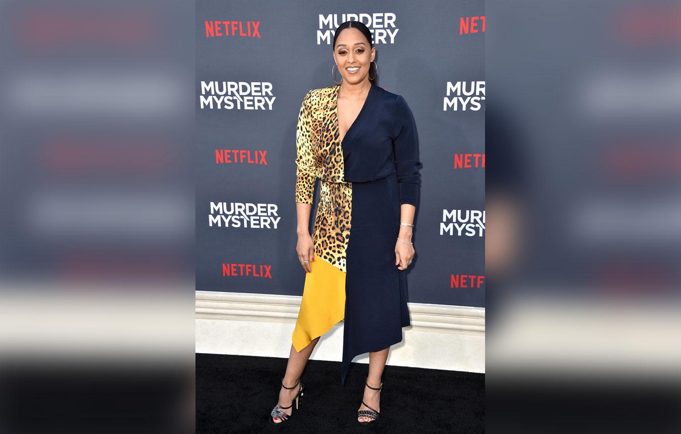 Tia Mowry At Murder Mystery LA Premiere