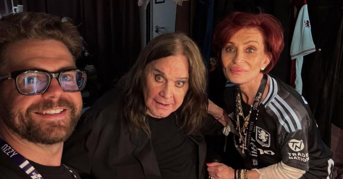 Composite Photo of Jack Osbourne, Sharon Osbourne and Ozzy Osbourne