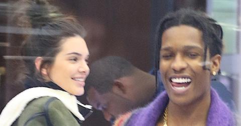 Kendall Jenner and ASAP Rocky shop together in the Diamond District