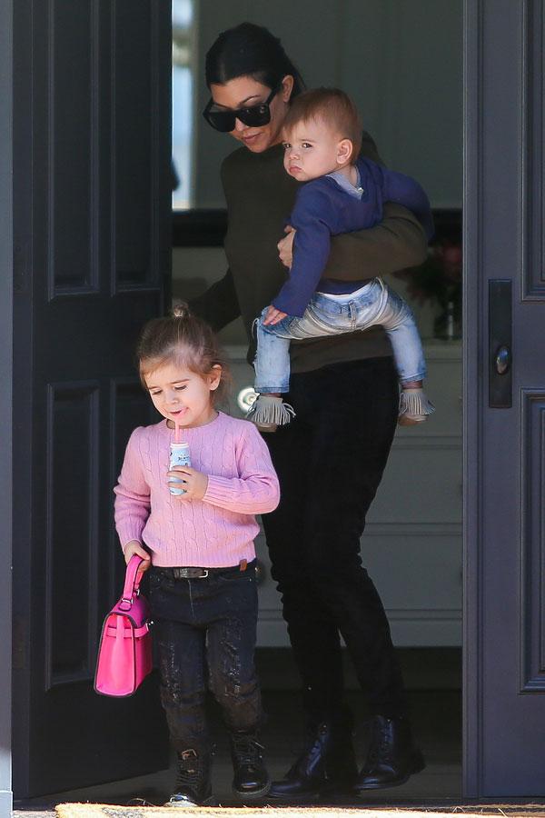 Move Over, North West! Penelope Disick Shows Off $8,000 Baby Birkin Bag –  See The Photos!