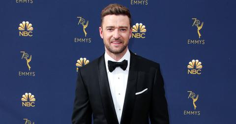 Justin Timberlake Covers His Bulge After Wardrobe Malfunction: Watch