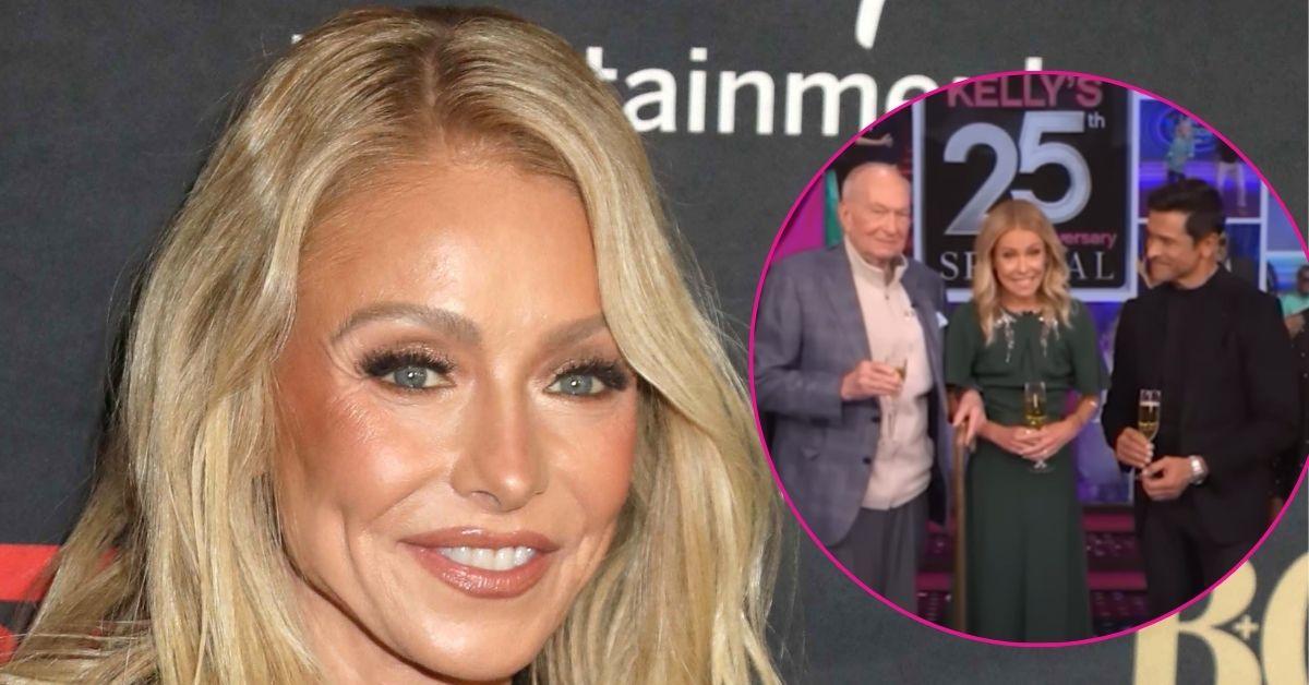 split photo Kelly Ripa & 'Live' Cohosts