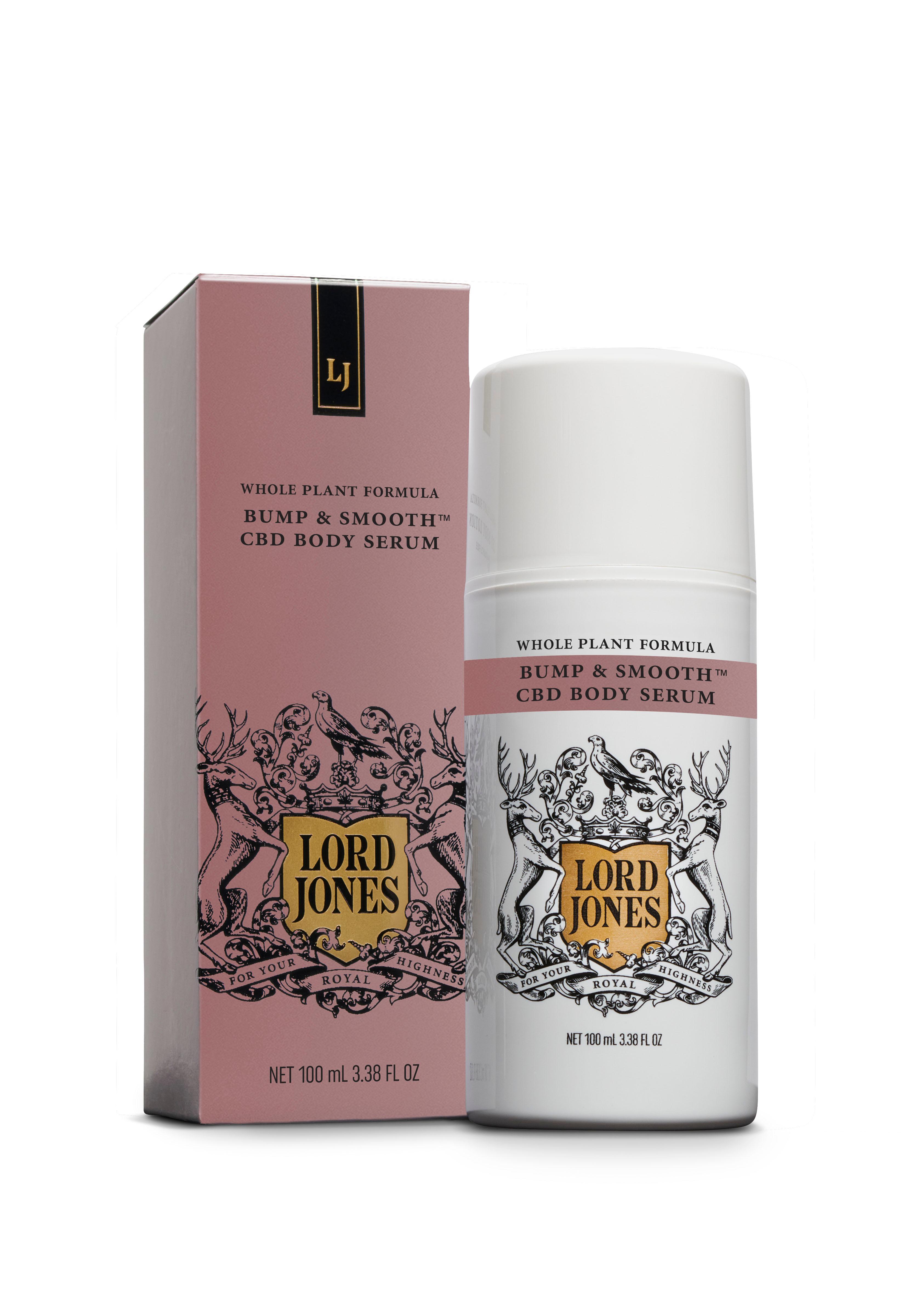 lord jones bump and smooth cbd body serum rendering