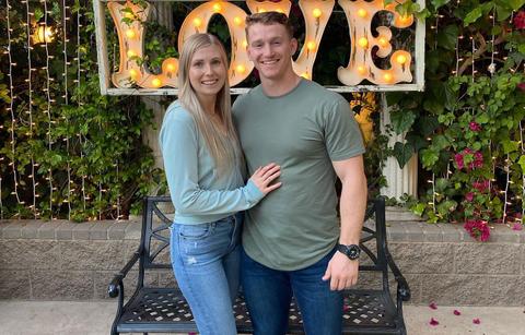 sister wives star christine brown attends stepson logan browns wedding