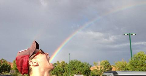 Now THIS is how you capture a rainbow!