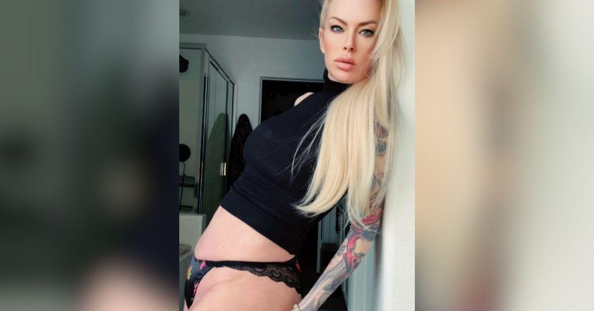 jenna jameson strips down undies