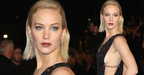 Jennifer lawrence side boob mockingjay part 2 prem