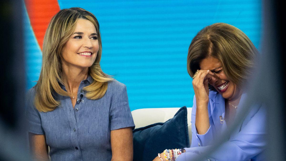 photo of savannah guthrie and hoda kotb