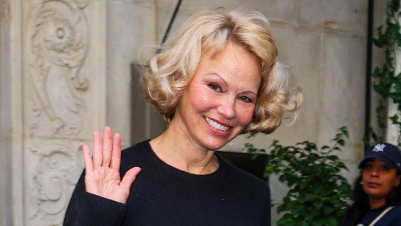 Image of Pamela Anderson reflected on the fear she experienced after receiving her diagnosis.