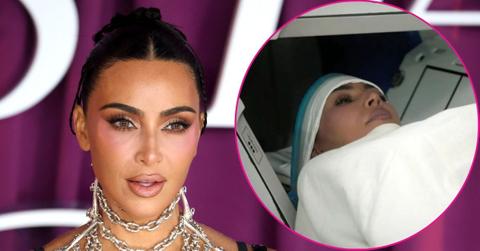 Composite photo of Kim Kardashian.