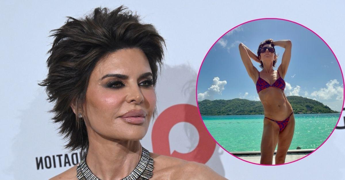 lisa rinna bikini vacation photos