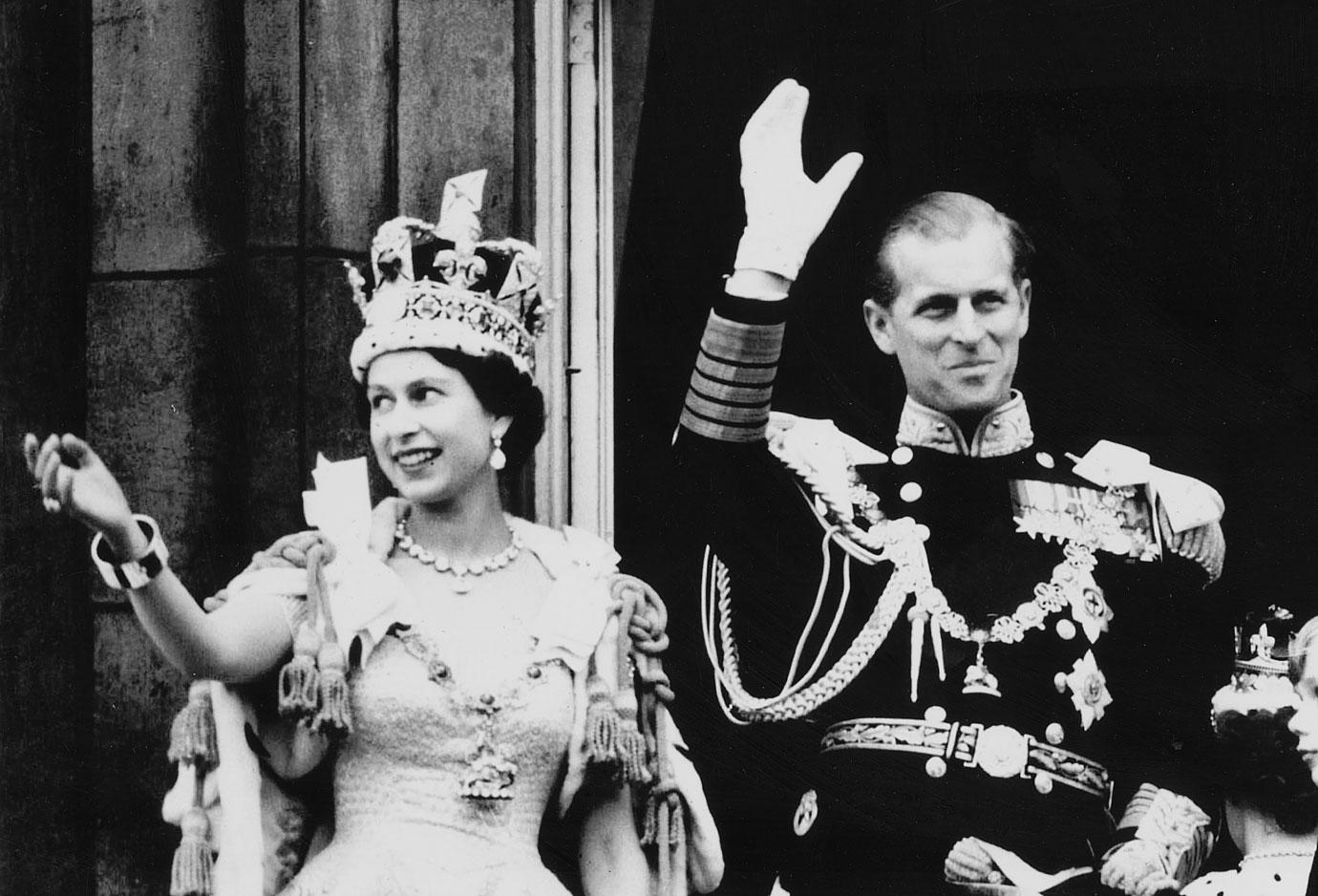 prince philip queen elizabeth coronation