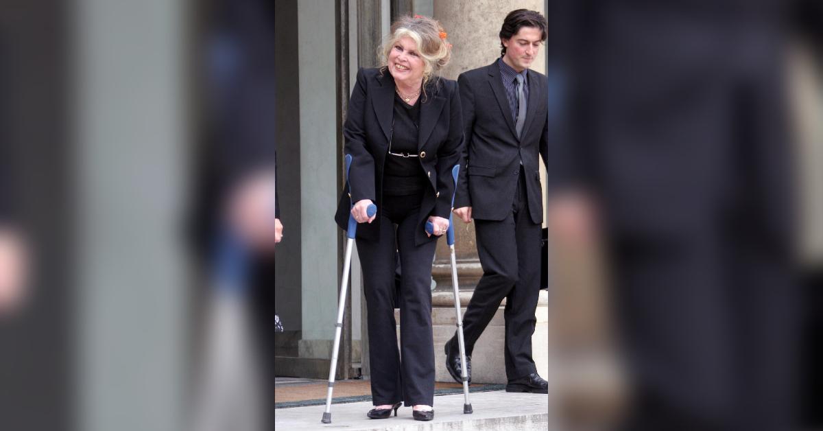 Image of Brigitte Bardot shared one son with her ex-husband Jacques Charrier.