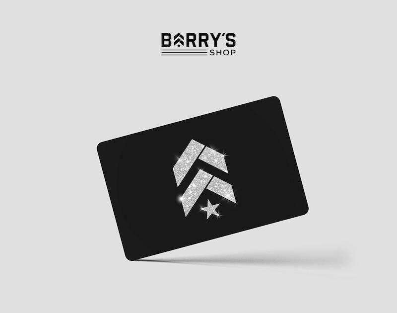 barrys gift card