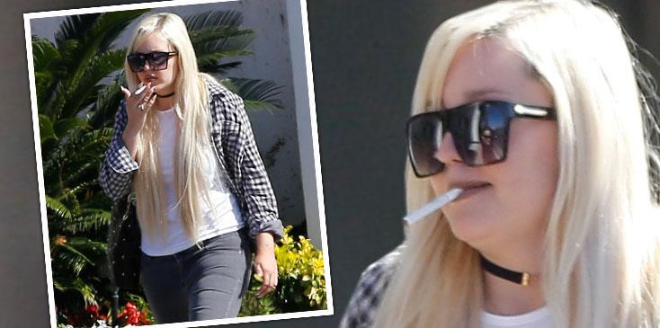 amanda bynes smoking weight gain