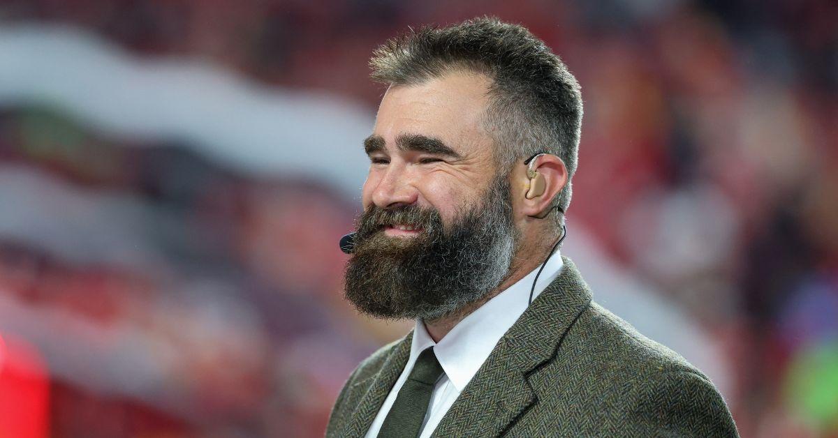 image of Jason Kelce joked that fans seem to like him less now that he has started losing weight after retiring from the NFL.