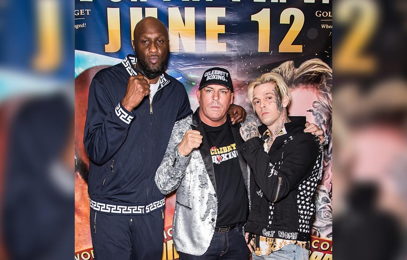 Lamar Odom Knocks Out Aaron Carter In Celebrity Boxing Debut