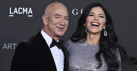 lauren sanchez blacked out jeff bezos proposed