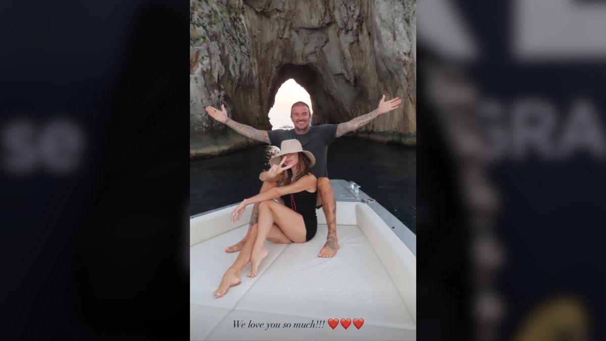 image of David and Victoria Beckham 