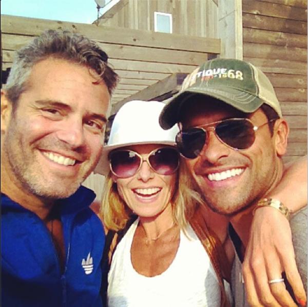 Andy Cohen Kelly Ripa Mark Consuelos