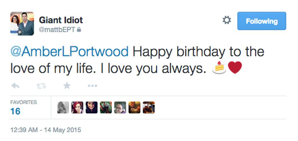 Amber portwood birthday tweets