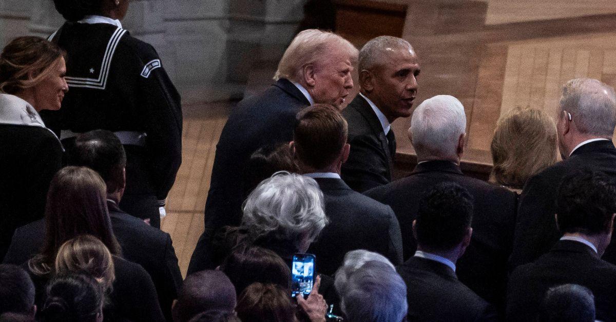 barack obama donald trump mocked daily show jimmy carter funeral