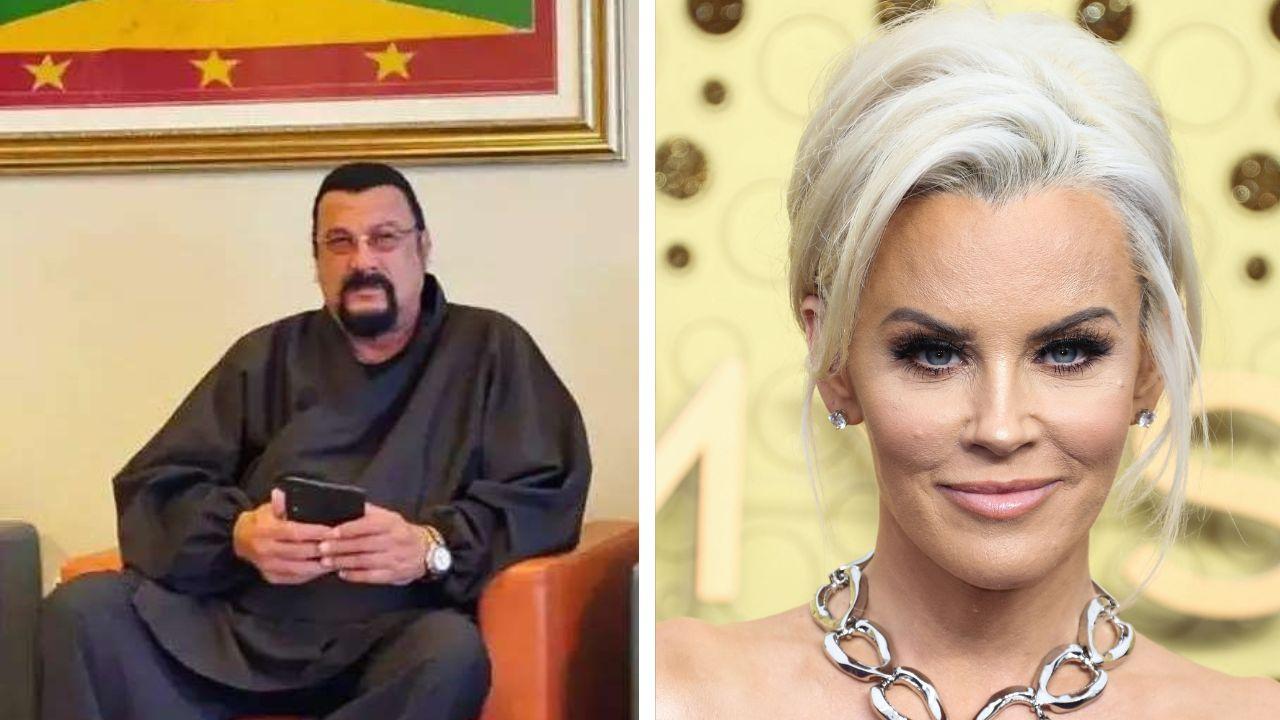Image of Jenny McCarthy first publicly accused Steven Seagal of inappropriate conduct in 1998.