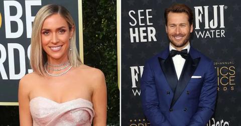 Composite photo of Kristin Cavallari and Glen Powell