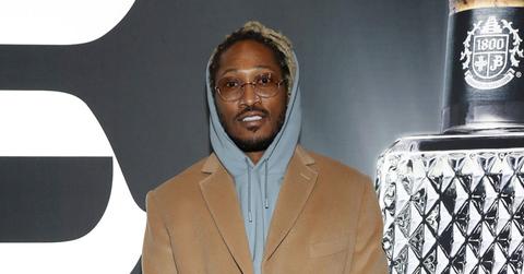 Future On Red Carpet At Brooklyn Nets Game