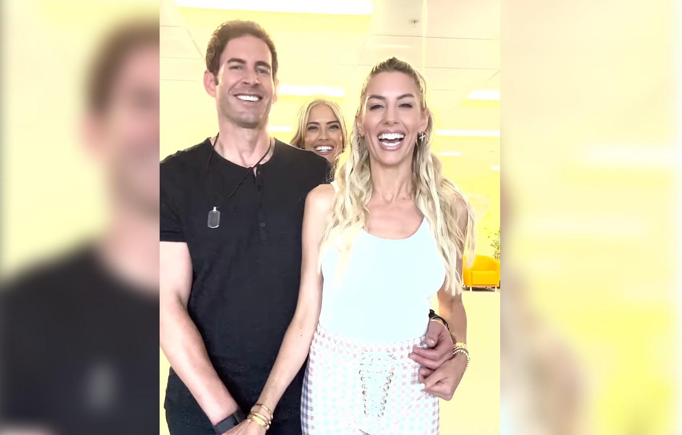 christina hall awkward third wheels ex tarek wife heather after split josh hall