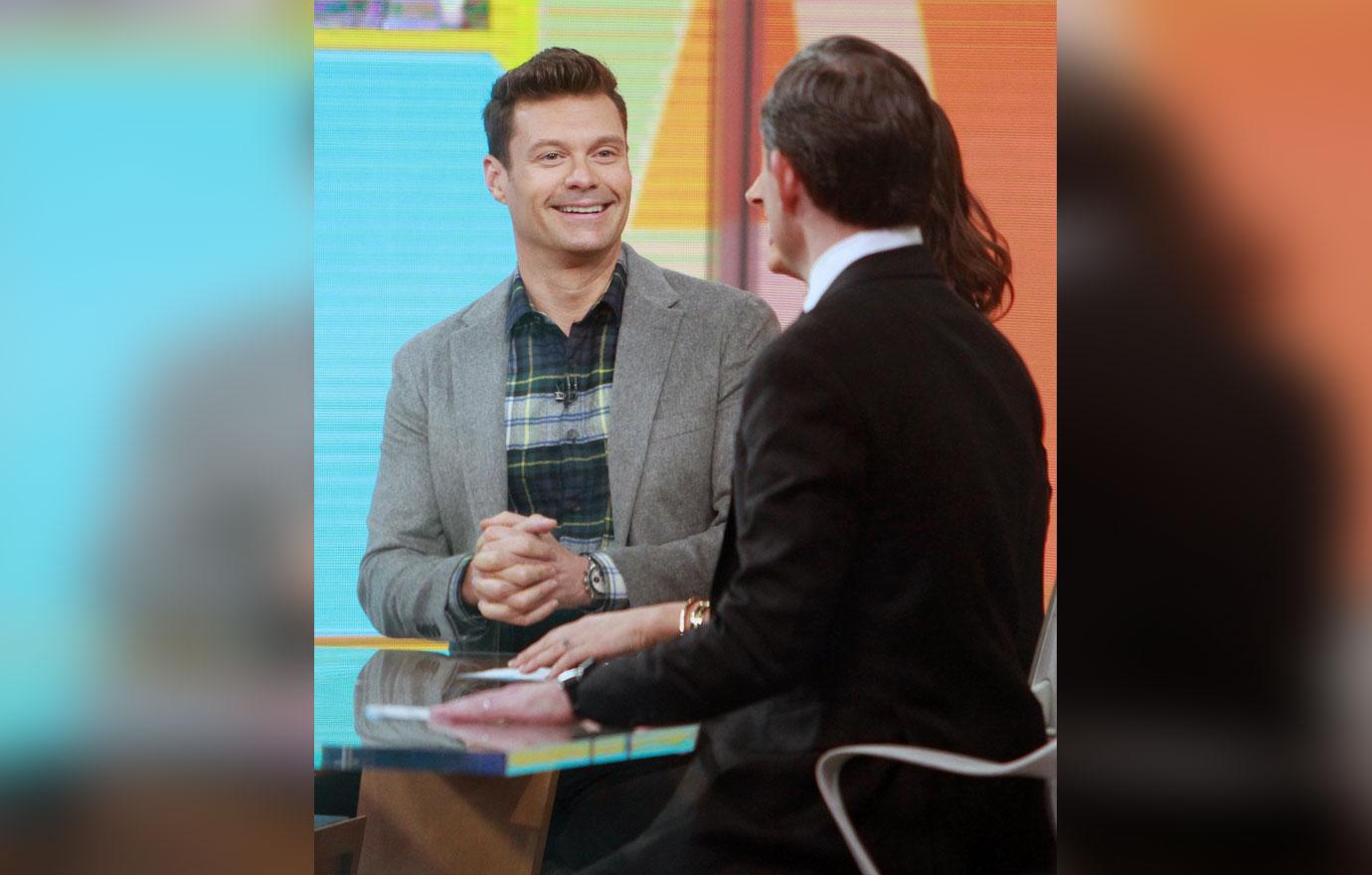 Ryan Secrest at Good Morning America ahead of NYE Special