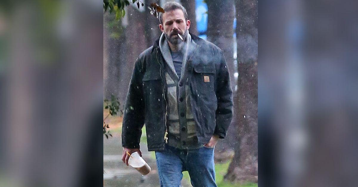image of Ben Affleck has been smoking for decades.