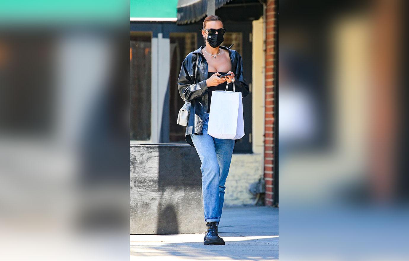 irina shayk out and about in new york