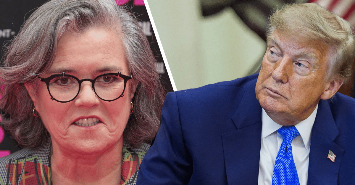 Rosie O'Donnell Feels 'Horrible Creature' Donald Trump…